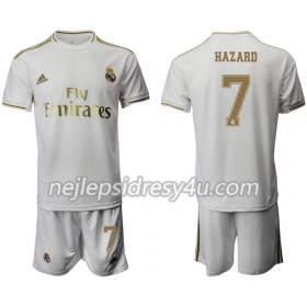 Fotbalový Dres Real Madrid Eden Hazard 7 Dětské Domácí 2019/20
